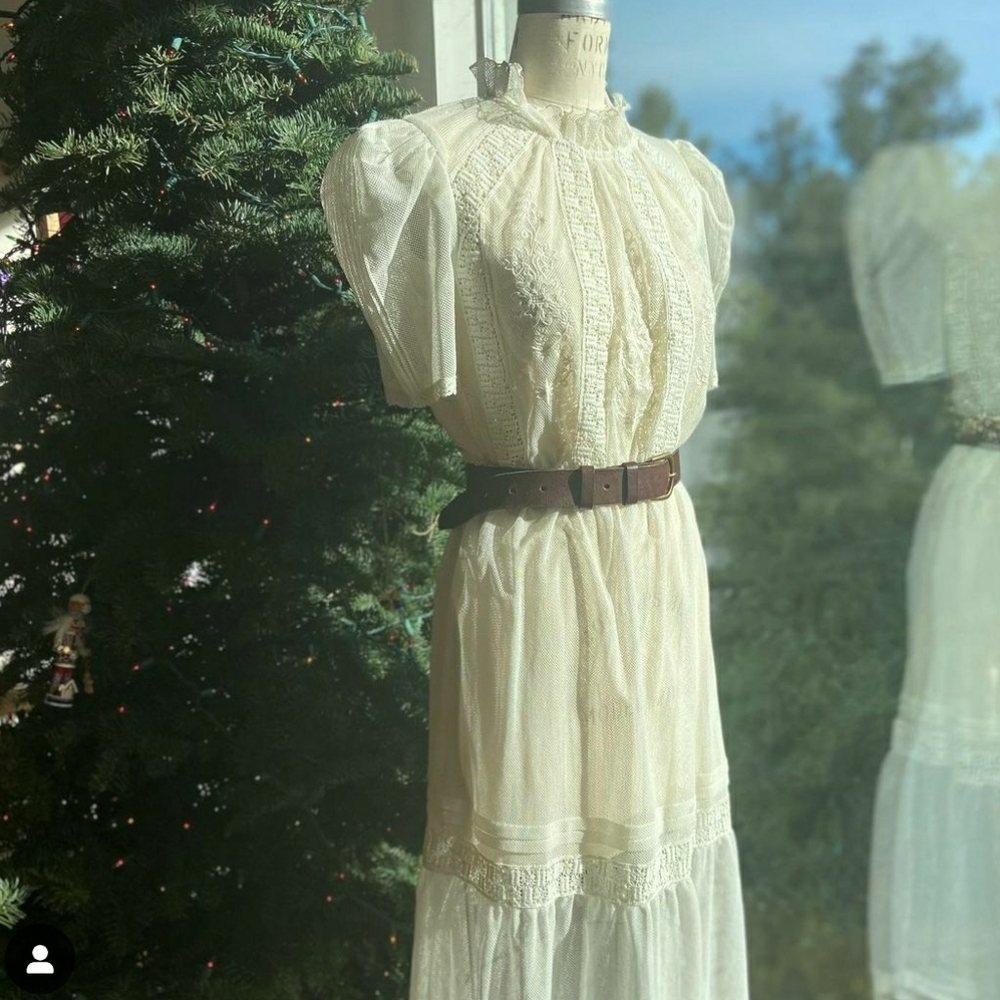 NWOT St. Roche Tomi Dress in Ivory, size 10 - Picture 3 of 13